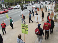 May 11th 2006 Emergency Picket Action